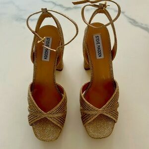 Brand new Steve Madden disco heels. Never been worn outside of trying at home.